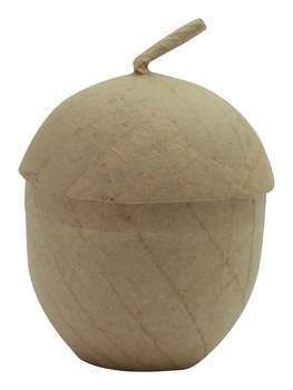 Boîte gland à décorer