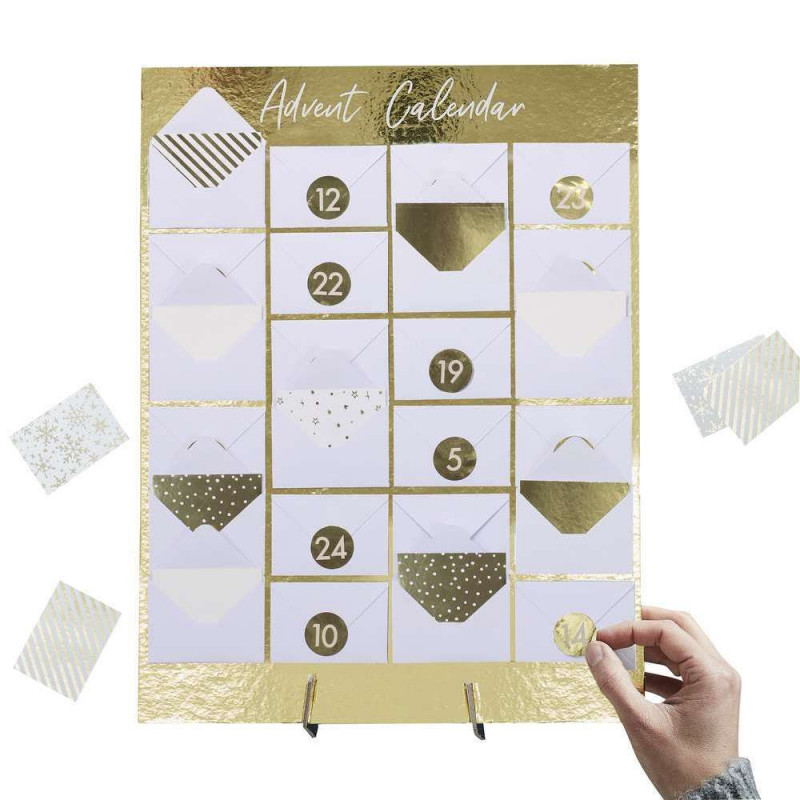 Calendrier de l'avent mini-enveloppe