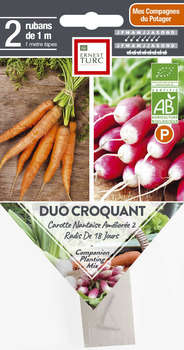 Duo croquant carotte et radis 1,071g