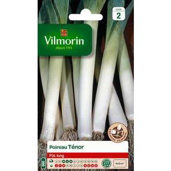 Graines de poireau Tenor en sachet