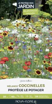 Prairies fleuries : j'attire les coccinelles 30 m2
