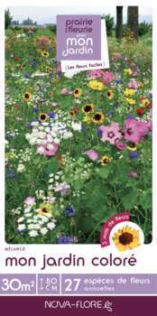 Mélange 30 m2 : mon jardin coloré