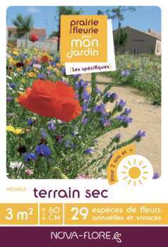 Mélange fleuri  Terrain sec  16 g - En boite