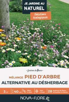 Mélange fleuri  Pied d'arbre  16 g - En boite