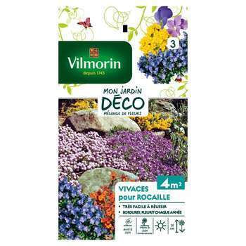 Fleurs vivaces pour rocaille : en grand sachet 5 g