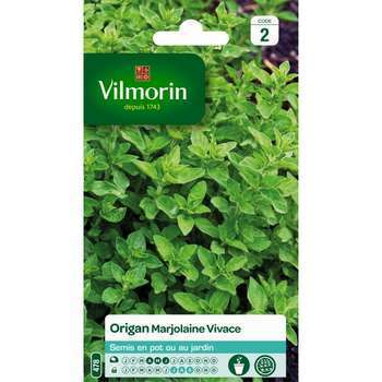 Graines de Marjolaine Vivace Origan en sachet en s