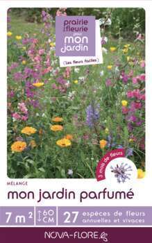 Prairies fleuries : mélange mon jardin parfumé 7 m