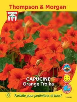 Capucine Orange Troika sachet 30 graines
