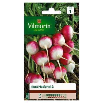 Graines de radis National 2 en sachet