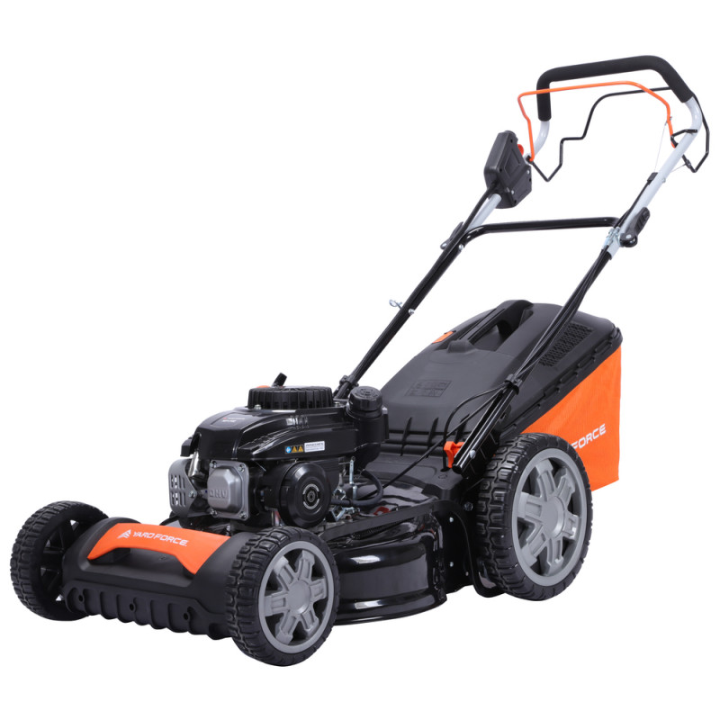 Tondeuse thermique tractée, largeur de coupe 51cm