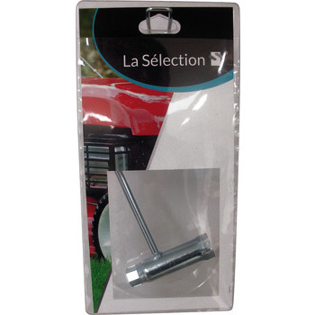 Clé À Bougie : Longue Embout Plat 13X19