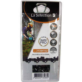 Chaîne Pour Tronçonneuse 3/8 Mini 050-52 Maillons
