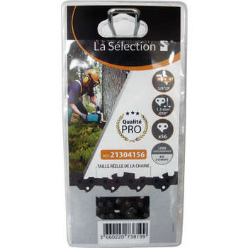 Chaîne Pour Tronçonneuse 3/8 Mini 050-56 Maillons