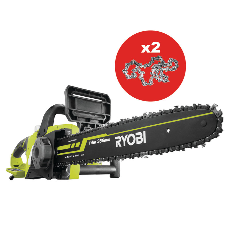 Tronçonneuse 1900 W - guide 35 cm - 15 m/s -RCS193