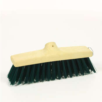 Brosse balai 32 cm fibre polypro dur sur monture p