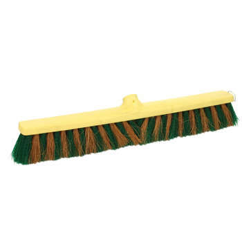Balai cantonnier: sur monture pvc l.60cm
