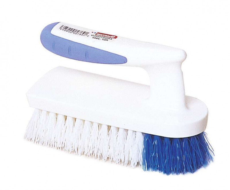 Brosse main fer à repasser ergotouch polypro ondul