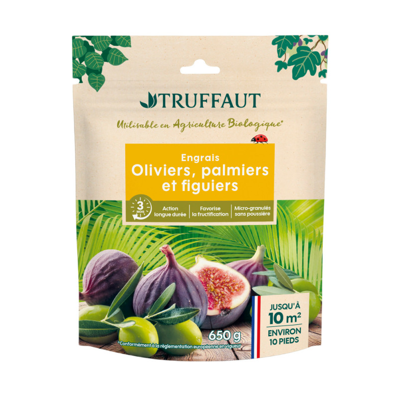 Engrais oliviers, palmiers et figuiers - 650Gr