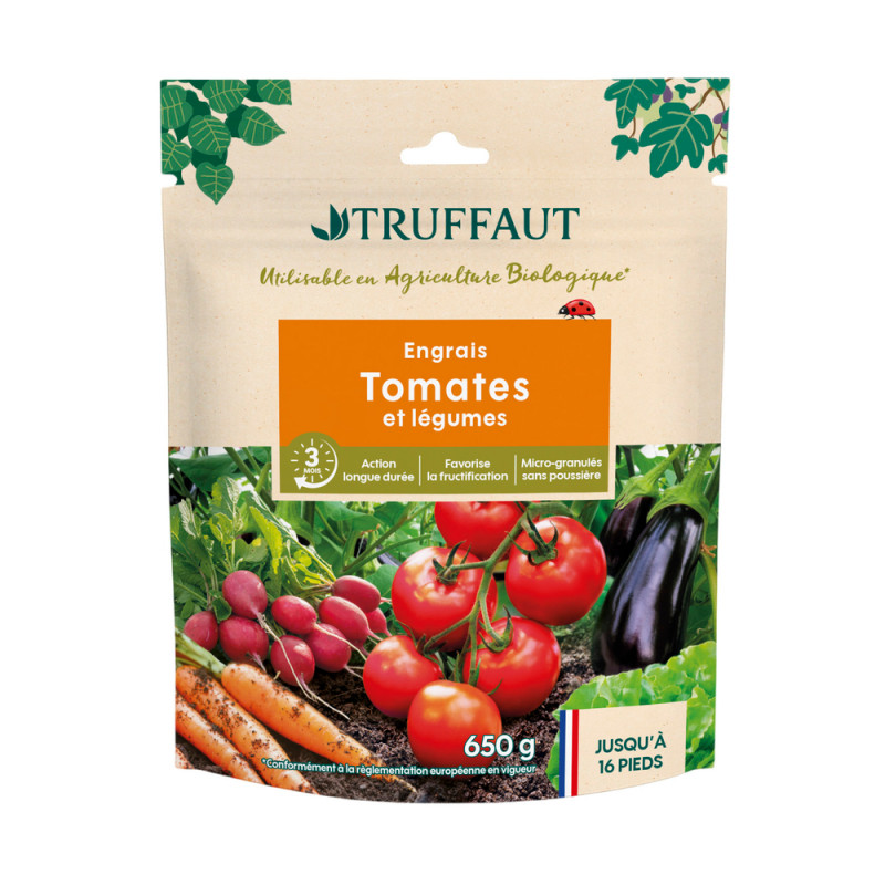 Engrais tomates et légumes - 650Gr