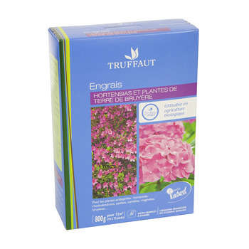 Engrais Hortensias et plantes de Terre de Bruyère