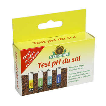 Test pH du sol