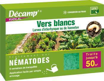 Nématodes contre les vers blancs (25 millions de n