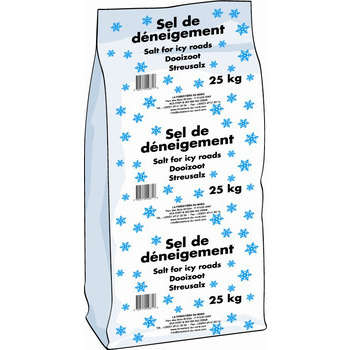 Sel de déneigement 25 kg
