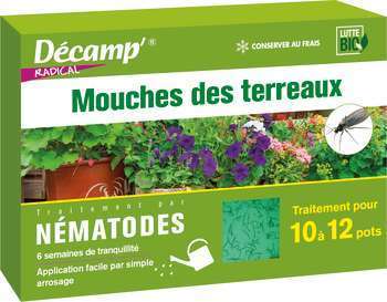 Nématodes contre les mouches des terreaux - 2m