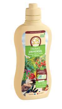 Or brun engrais universel - 1l - nourrit les plant