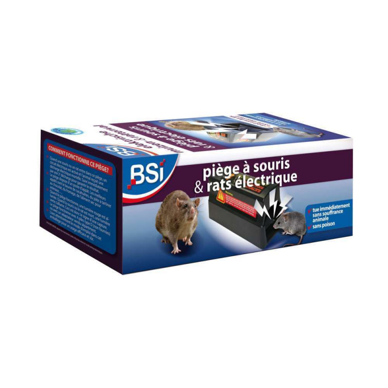 Piège électrique contre souris et rats - H. 28cm