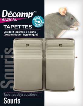 Tapettes à souris automatiques pré-appâtées