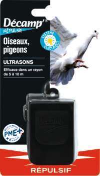 Répulsif ultrasons anti-pigeons decamp'