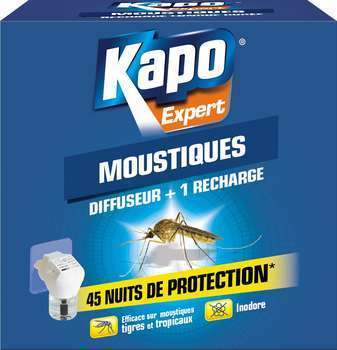 Diffuseur électrique anti moustique +1 recharge