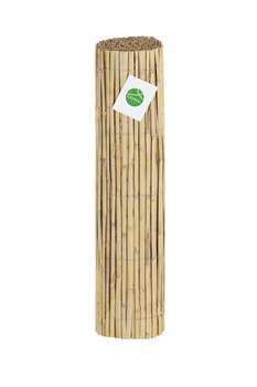 Canisse roseau fendu, 1,5x5m : naturel