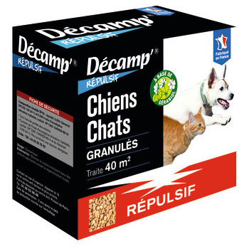 Répulsif chiens/chats granulés:boîte 400g