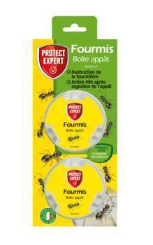 Anti-fourmis : x2, appât, boîte, 10g