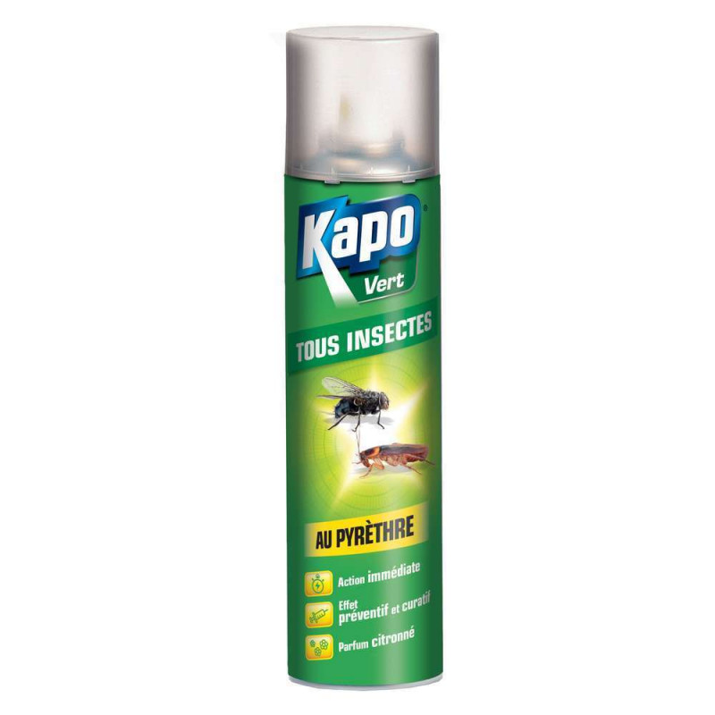 Aérosol tous insectes, au pyrèthre végétal - 300ml