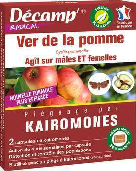 Kairomone contre le ver de la pomme