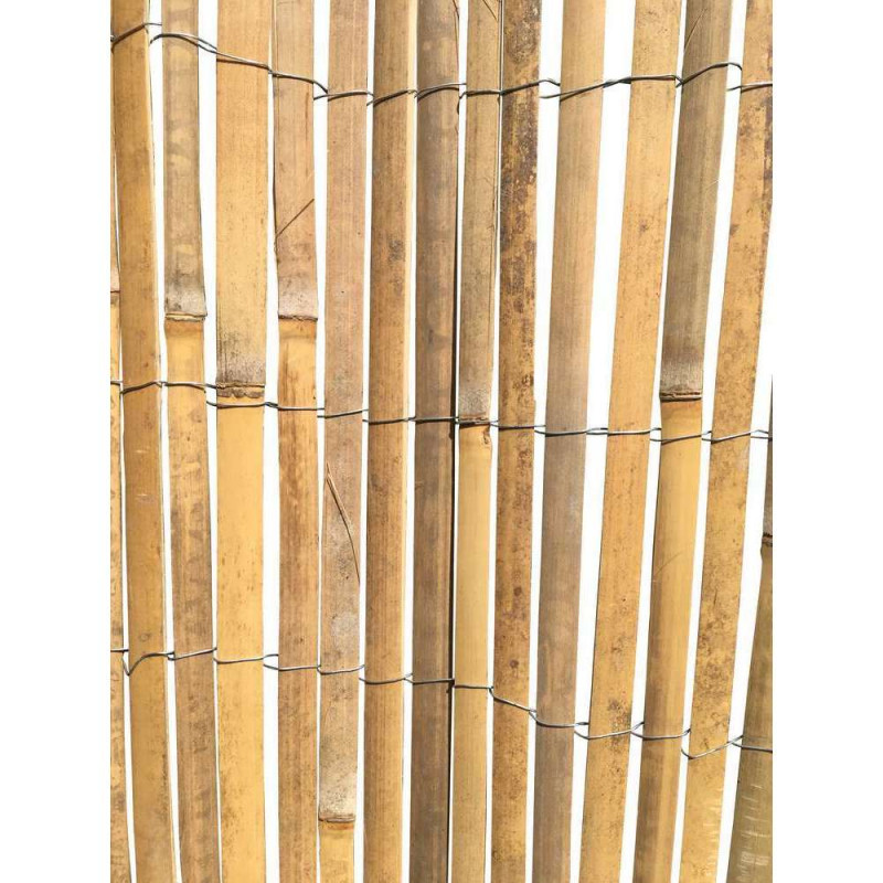 Canisse en lattes de bambou - Rouleau 2x3m