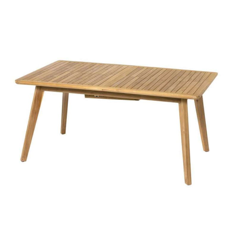 Table à rallonge Yod en teck massif