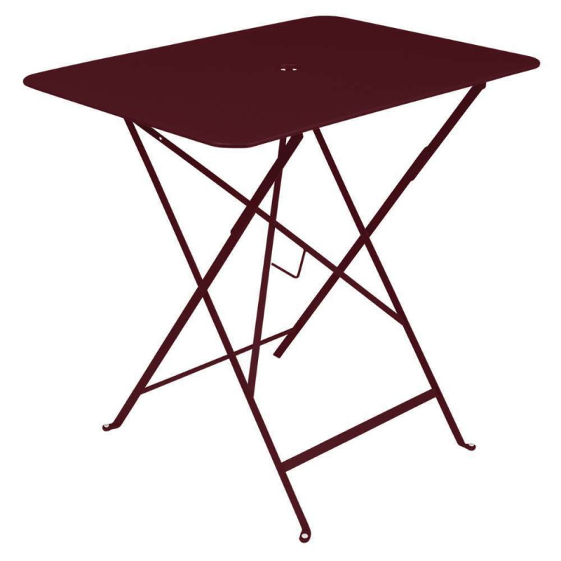 Table Bistro 77x57 cm Cerise noire