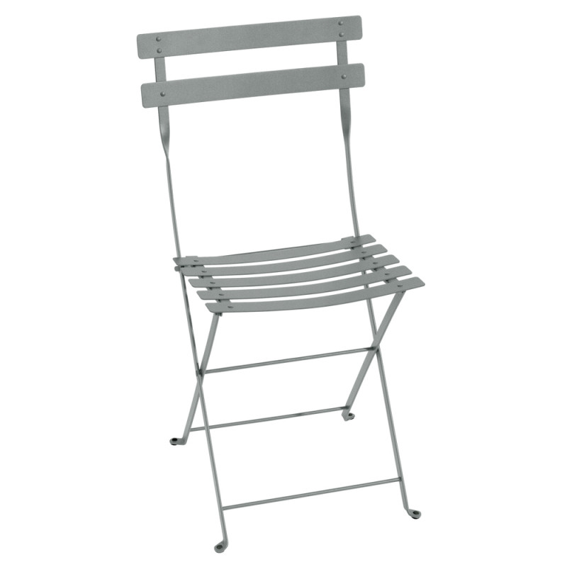 Chaise Bistro coloris gris lapilli