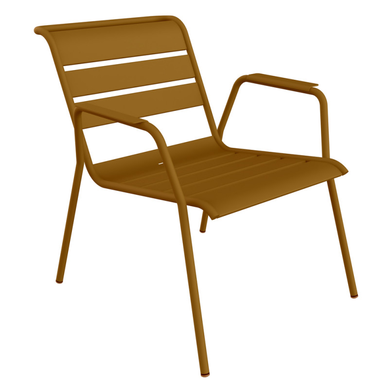 Fauteuil lounge monceau, coloris pain d'épices - 7