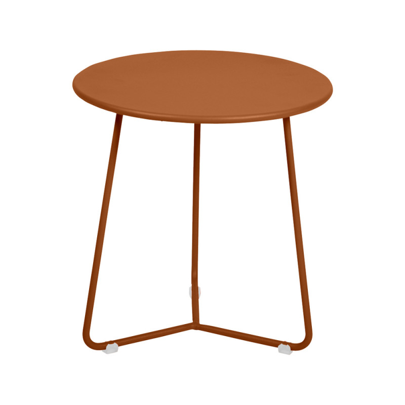 Table d'appoint Cocotte, coloris orange confite -