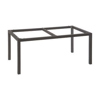 Pied de table : alu anthracite L200cm