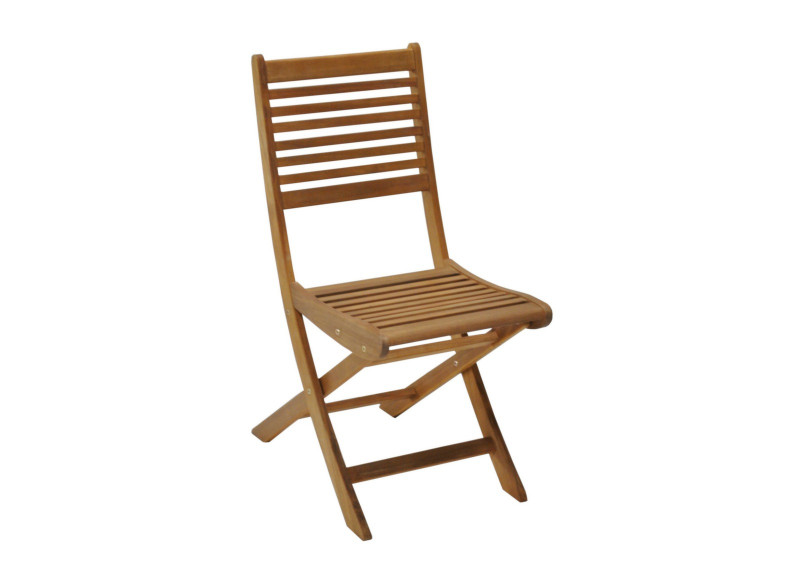 CHAISE SATURNE  PLIANT  LOOK TECK
