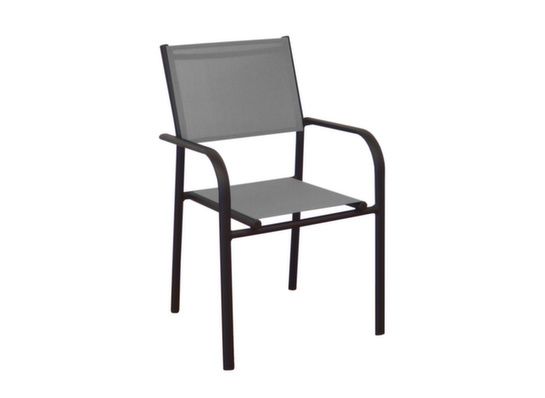 Fauteuil Duca graphite perle <BR>