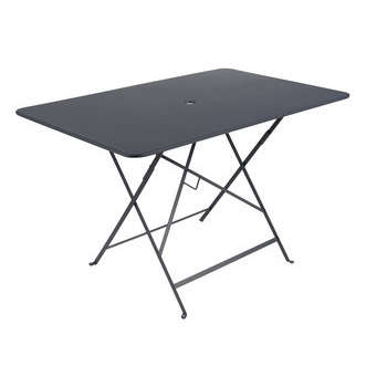Table Bistro : L. 117cm carbone