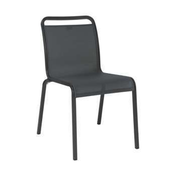 Chaise OSKAR, Piètement Alu Anthracite Textilène C