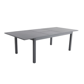 Table extensible, aluminium, 240x98cm